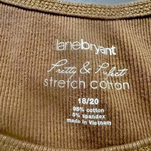 Lane Bryant women’s tank top.